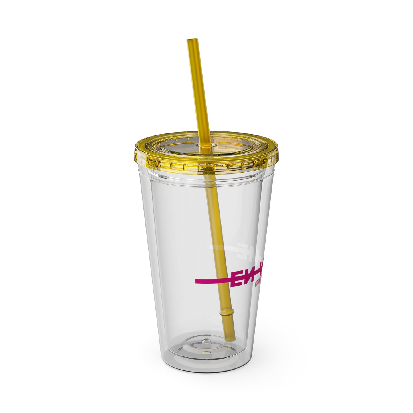 Sunsplash Tumbler with Straw, 16oz