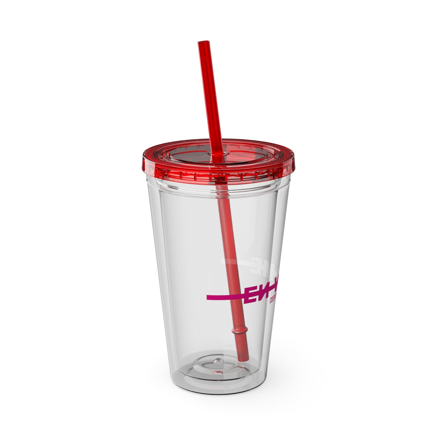 Sunsplash Tumbler with Straw, 16oz